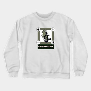 Capricorn Horoscope Zodiac Sign Crewneck Sweatshirt